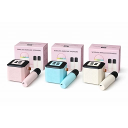 Parlante karaoke + microfono