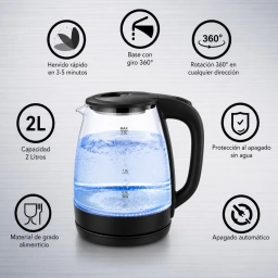 CALDERA ELECTRICA DE VIDRIOX12