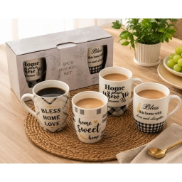 SET DE 4 TAZASX18