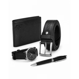 SET BILLETERA+CINTURON+RELOJ+LAPICERAX60
