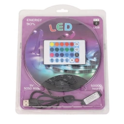 HILERA LUZ LED COLOR (24E1153) X 100